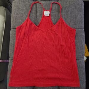 Y2K‎ CK Calvin klein jeans red tank top size M fits like small